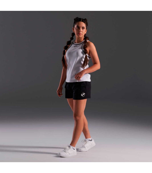 Joma Logo Short For Ladies-LSHR-2188-Black