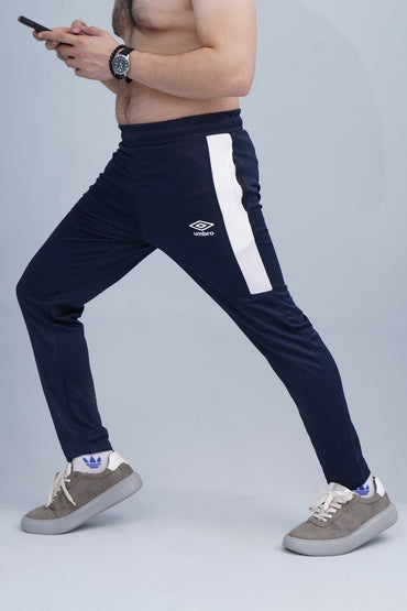 2673-Umb Dry-Fit Side Panel Trouser-FX003-Navy White