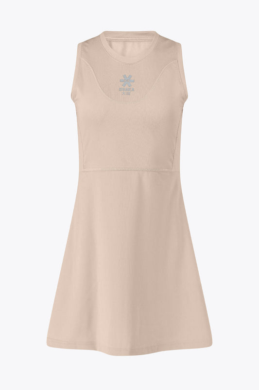 Osk Floucy Dress Women-2534-Grey