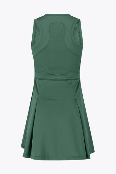 Osk Floucy Dress Women-2534-Green