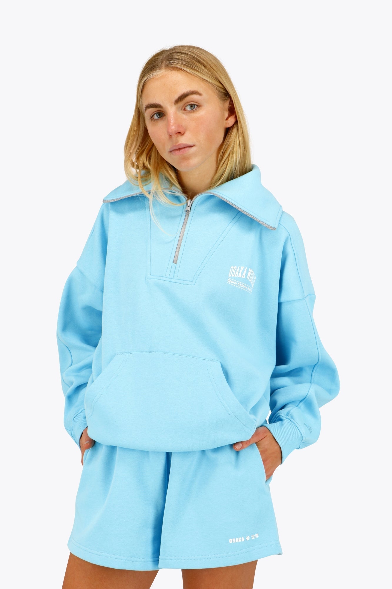 Osaka Women Half Zip Sweater-2310