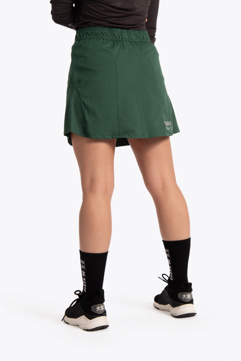 Osk Training Skort Women-2614-Bottle Green