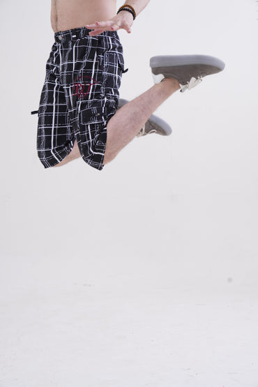 Raff & Taff Bermuda Shorts For Men-RT001-2626 Black