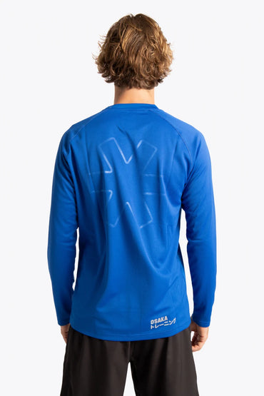 2728-Osk Men Training Full Sleeve Shirt-Royal