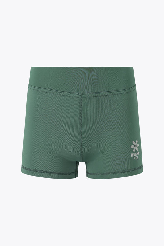 Tech Tights Biker Shorts Women-OSK-2536-Green
