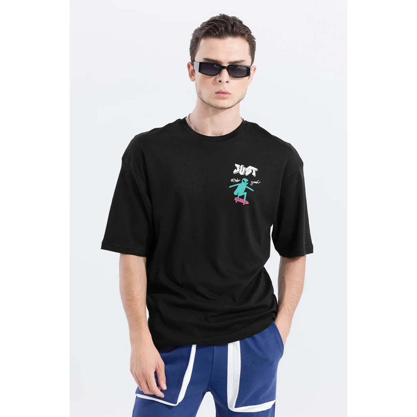 X-Fit Just Rid Alien Graphic T-Shirt For Men