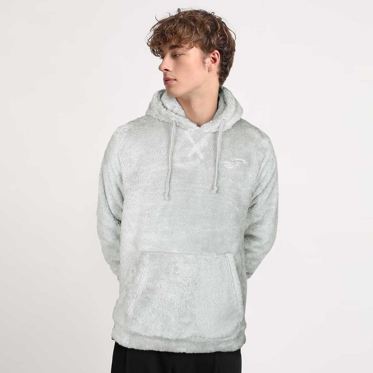 2783-Sherpa Pullover Hood Joma For Men
