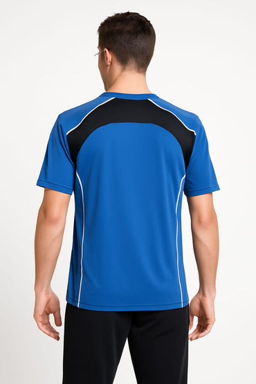 2698-Encore ZR-10 Activewaear T-Shirt Men-Royal Black