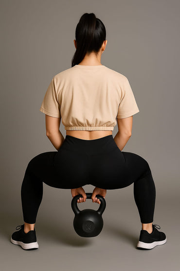 2701-Joma Croptop T Shirt Women-Beige