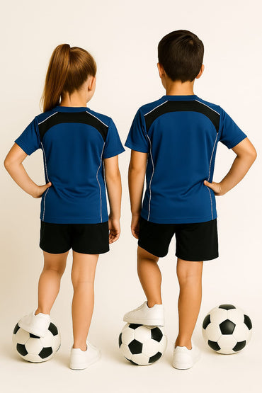 2714-Encore ZR-10 Activewear T-Shirt Kids-Royal Black