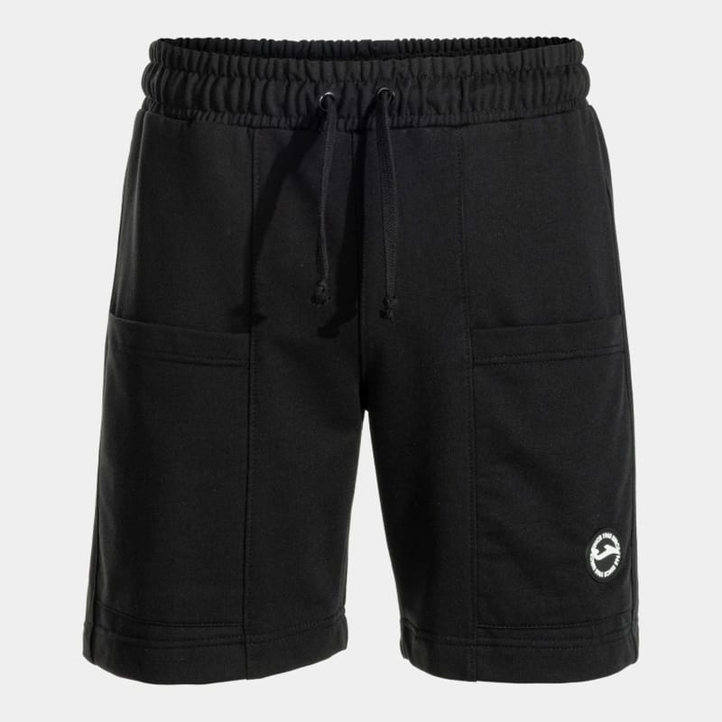 Joma Terry Bermuda Shorts For Men-2366-Black