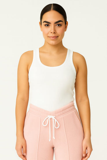 2703-FX Dipped Hip V-Pleated Trouser For Women-Pink