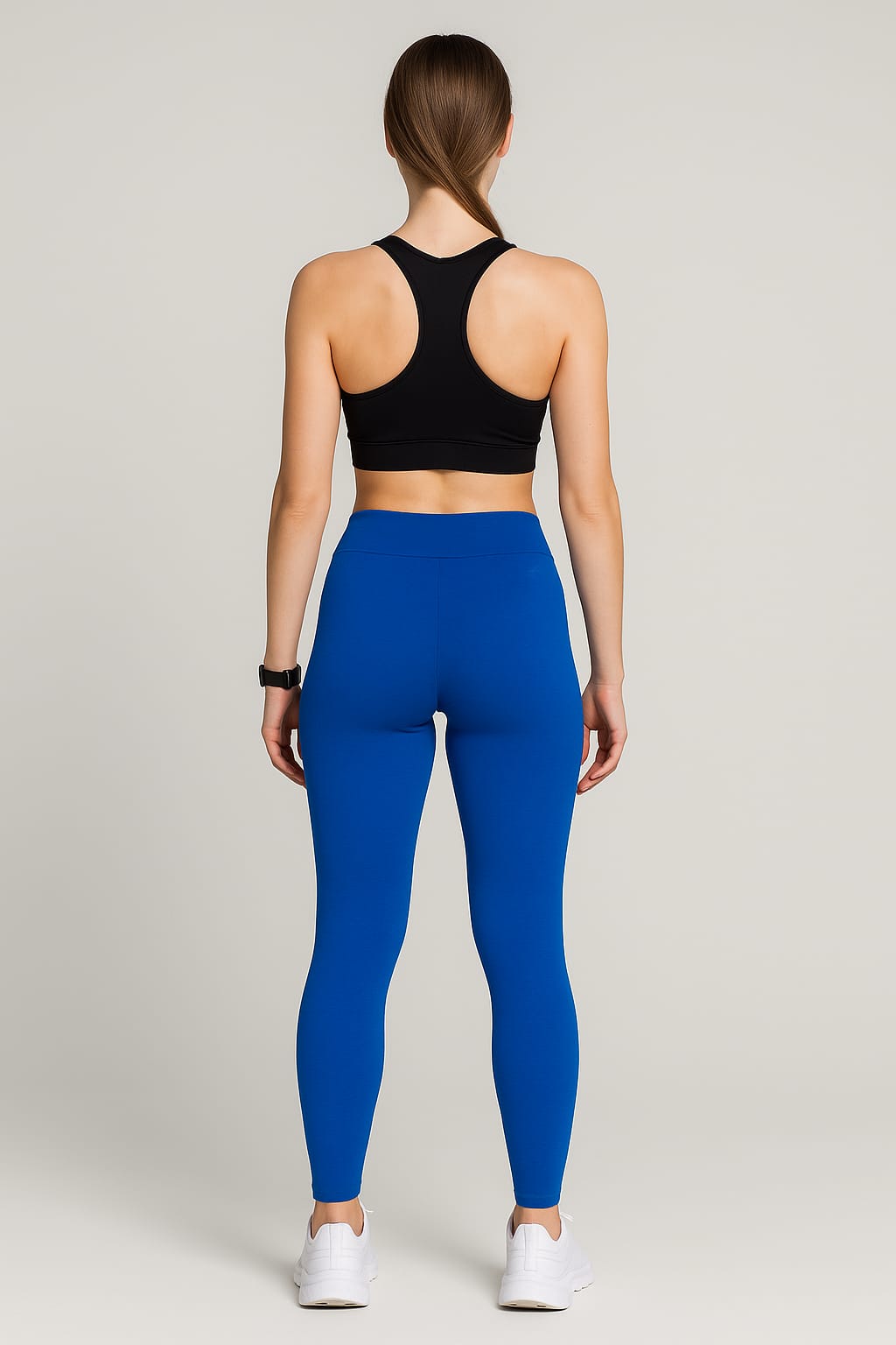 2708-Joma Activewear Leggings Women-Royal Blue