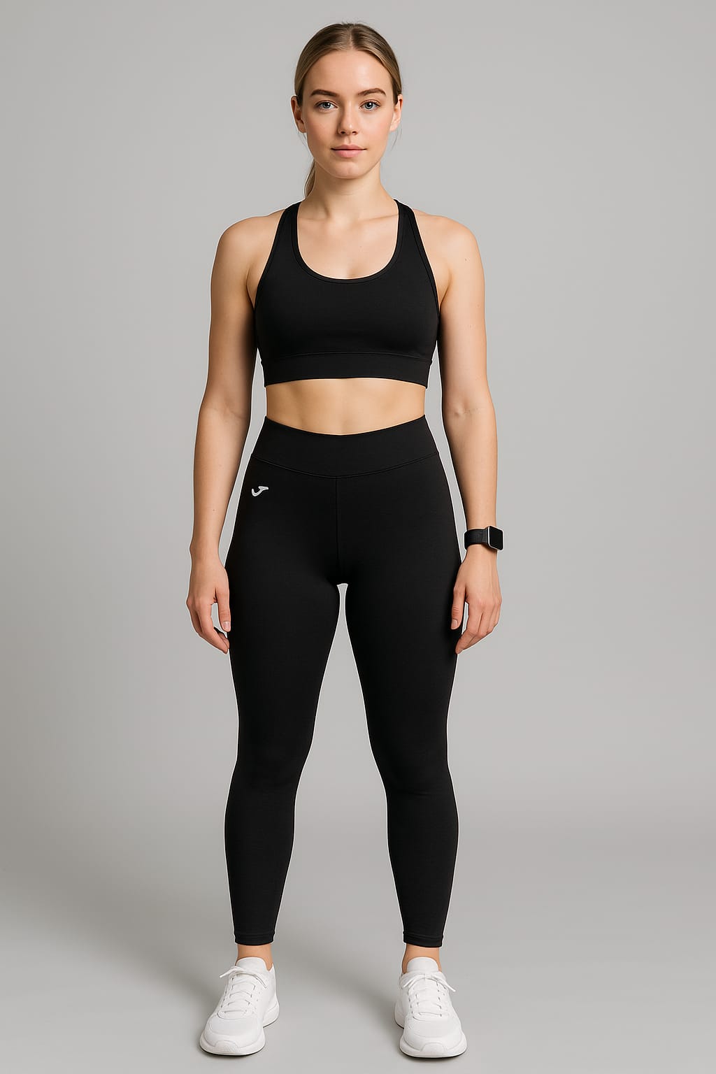 2708-Joma Activewear Leggings Women-Black