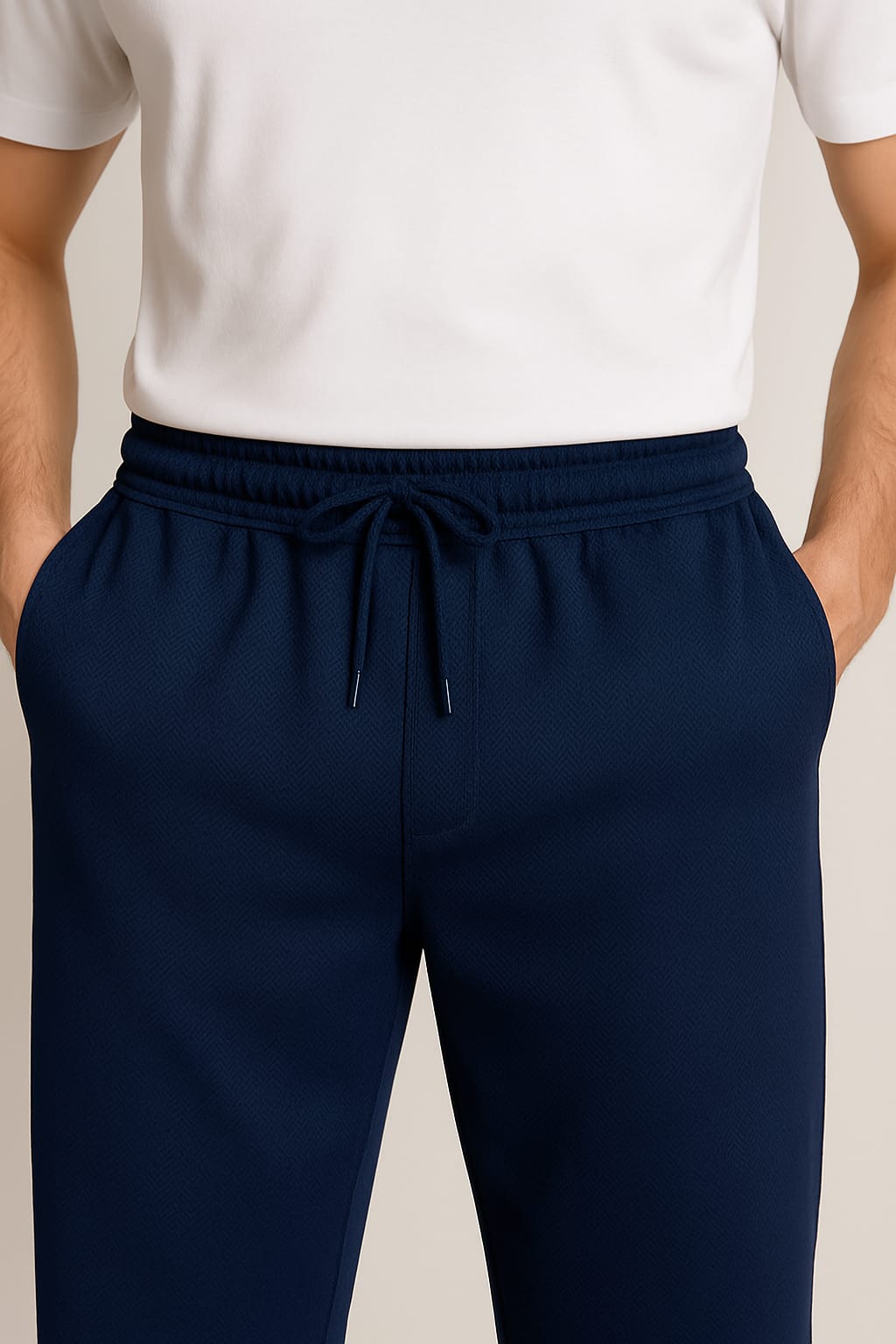 2707-FX Joma Dry Fit Men Trouser-Navy