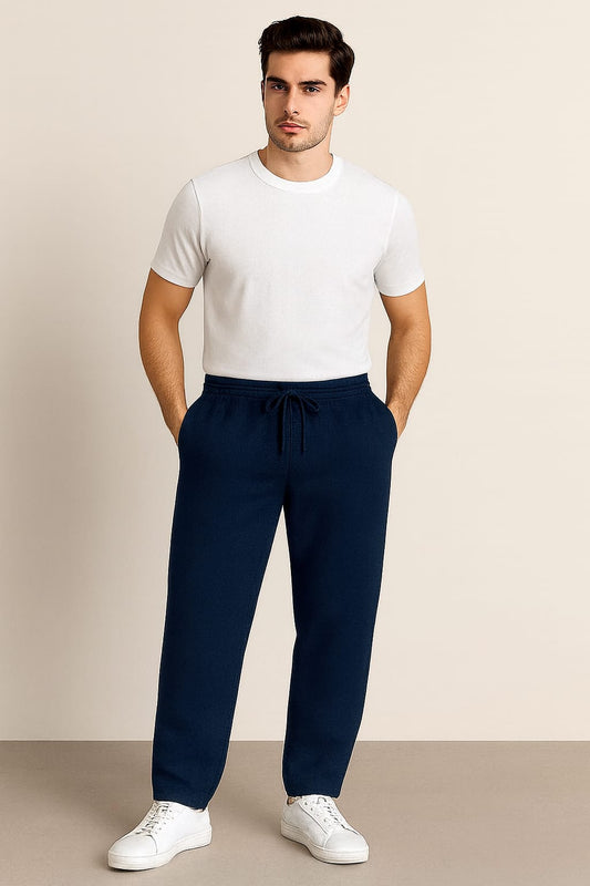 2707-FX Joma Dry Fit  Men Trouser-Navy