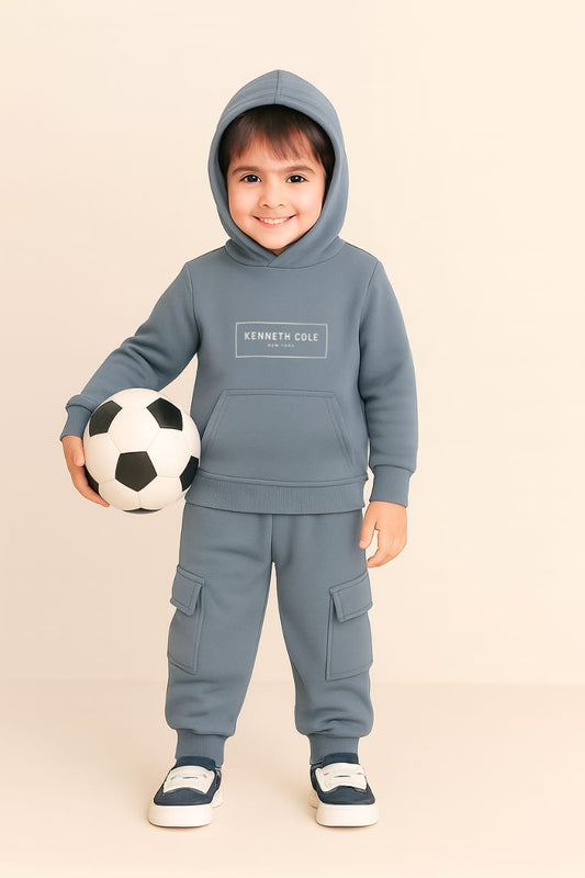 2725-Kenneth Cole New York Print Set For Kids-Sky Blue