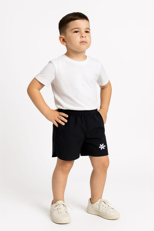 2719-Osk Training Shorts For Kids-Black
