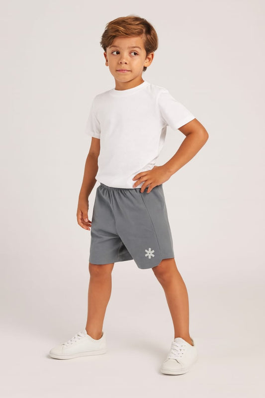 2719-Osk Training Shorts For Kids-Grey