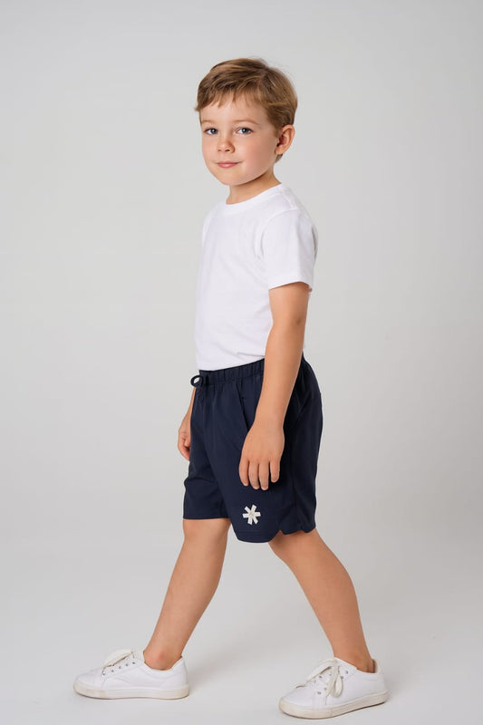 2719-Osk Training Shorts For Kids-Navy