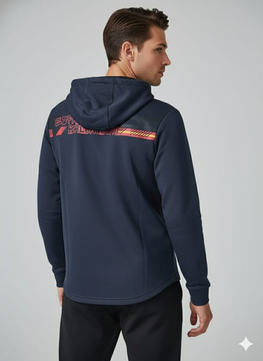 2757-JM Fed Espana Free Time Pullover Hood Men-Navy