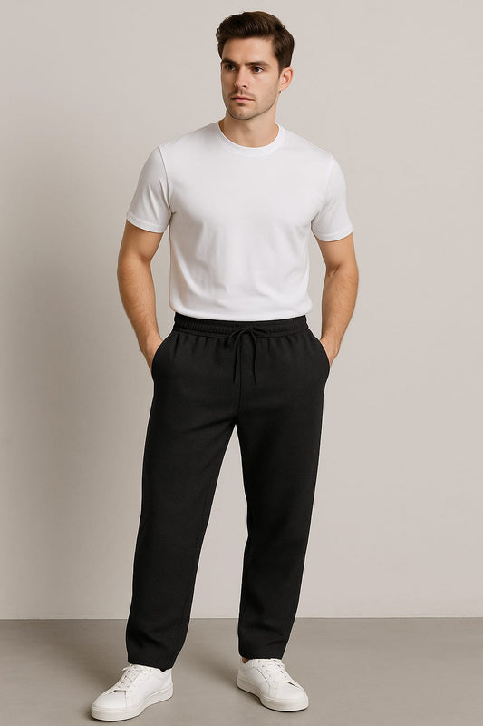 2707-FX Joma Dry Fit  Men Trouser-Black