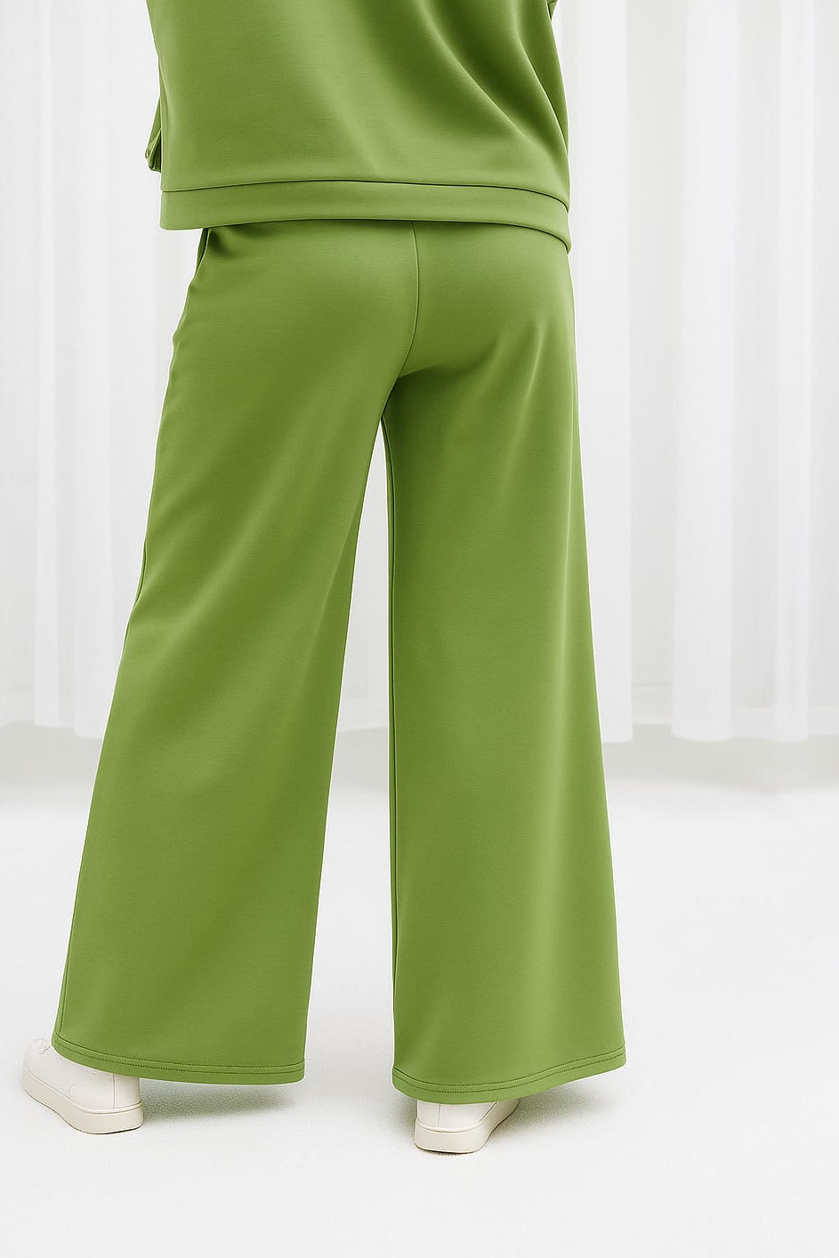 2761-Osk Women Wide Leg Sweatpant-Olive