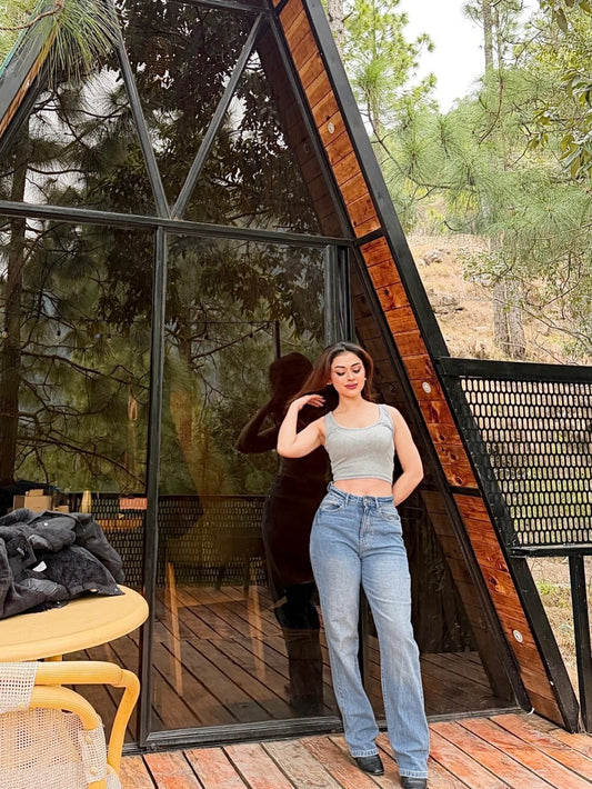 2781-Sweat Racer Scoop Neck Top Women