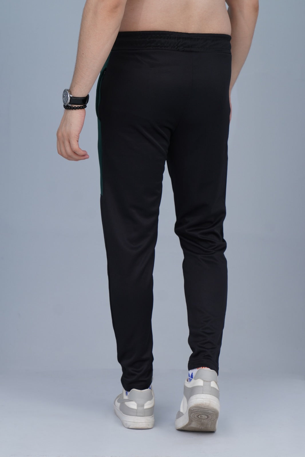 2673-Umb Dry-Fit Side Panel Trouser-FX003-Black Green