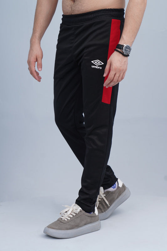 2673-Umb Dry-Fit Side Panel Trouser-FX003-Black Red