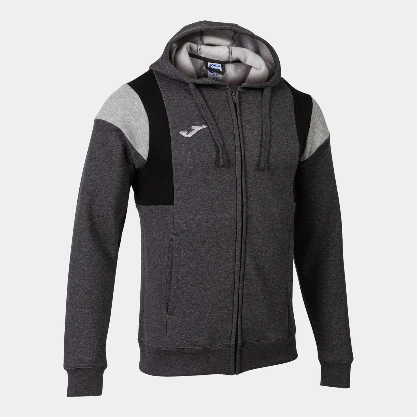Joma Full Zipper Hood For Men-MZHDY-2006-Dark grey - FactoryX.pk