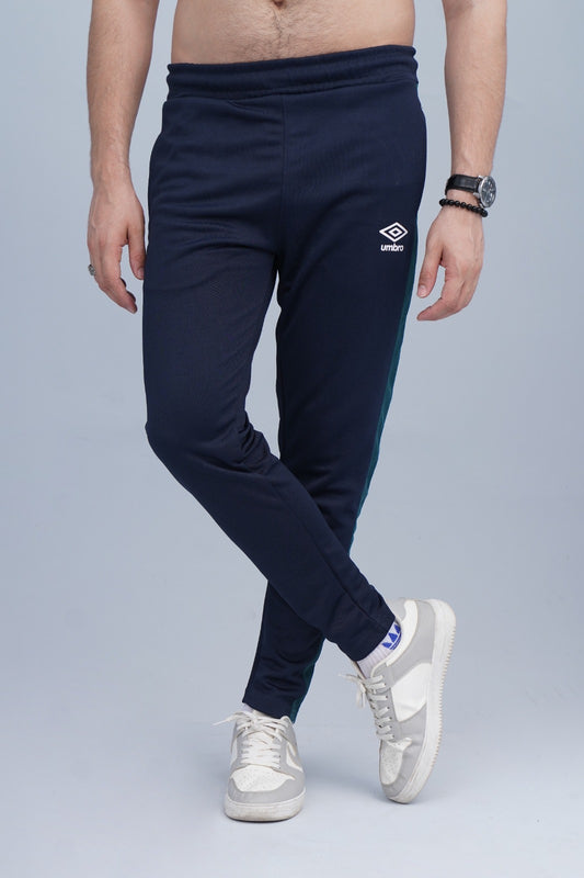 2449-Umb Dry-Fit Side Panel Trouser-FX002-Navy Green