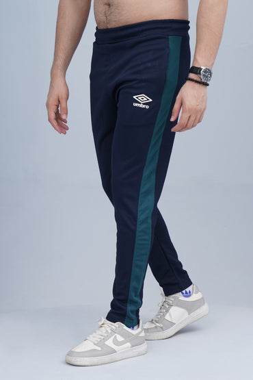 2449-Umb Dry-Fit Side Panel Trouser-FX002-Navy Green