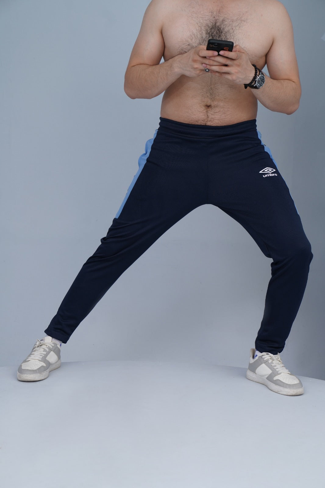 2673-Umb Dry-Fit Side Panel Trouser-FX003-Navy Sky