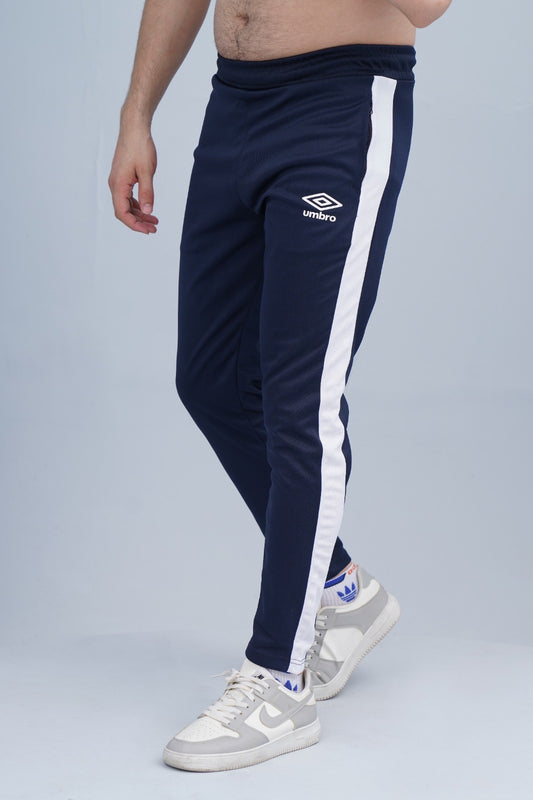 2449-Umb Dry-Fit Side Panel Trouser-FX002-Navy White