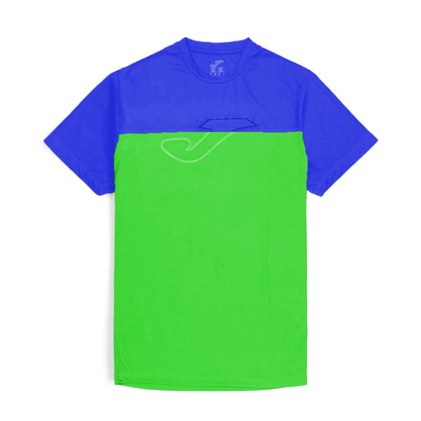 Joma non Filing Logo Polyester T-shirt For Boys-KTST-2194Flour Green Royal