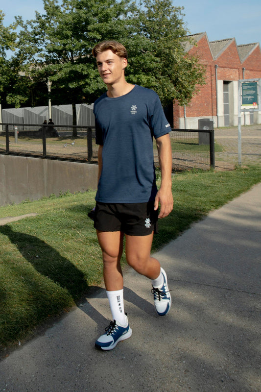 Osaka Two in one Shorts For Men-2618-Black