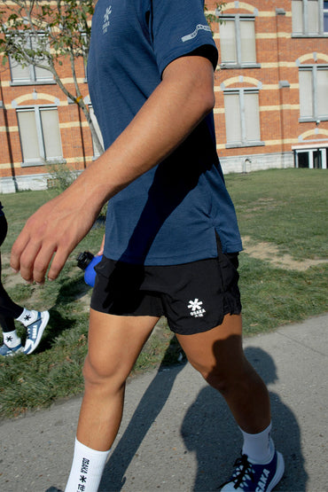 Osaka Two in one Shorts For Men-2618-Black