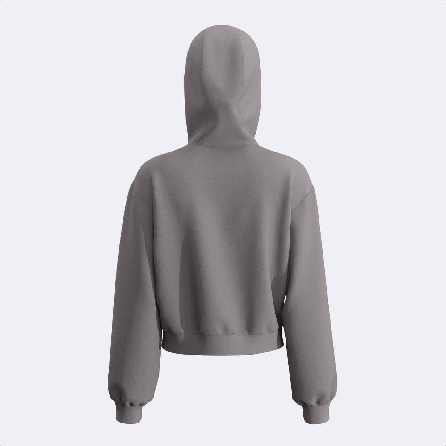 Joma U Tribe Cropped Hoodie For Women-2498-Anthracite