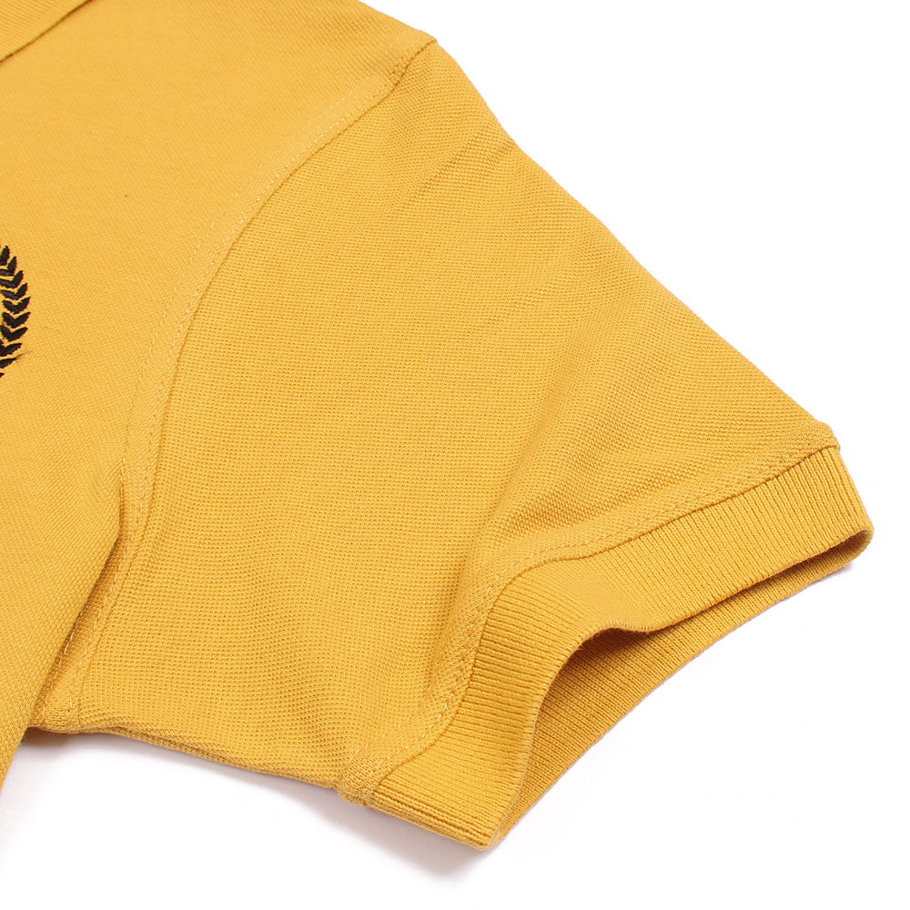 Polo Essentials Polo Shirt For Men-Mplo-2009-Yellow - FactoryX.pk