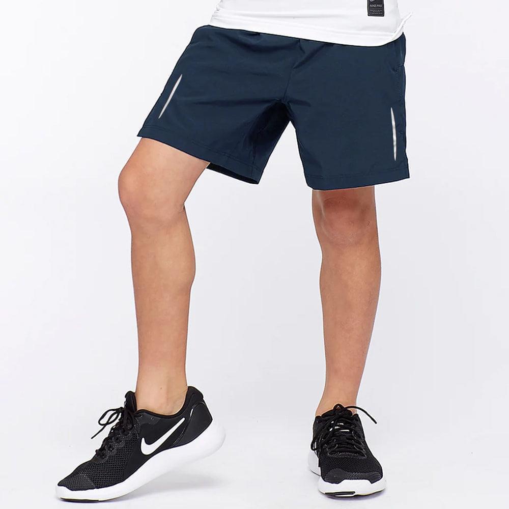 Banner Plain Shorts For kids-KSTS-0119-Navy