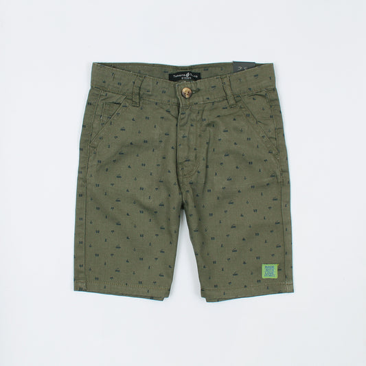 Tween Teens All over anchor printed BOYS Short -KSHR-2077