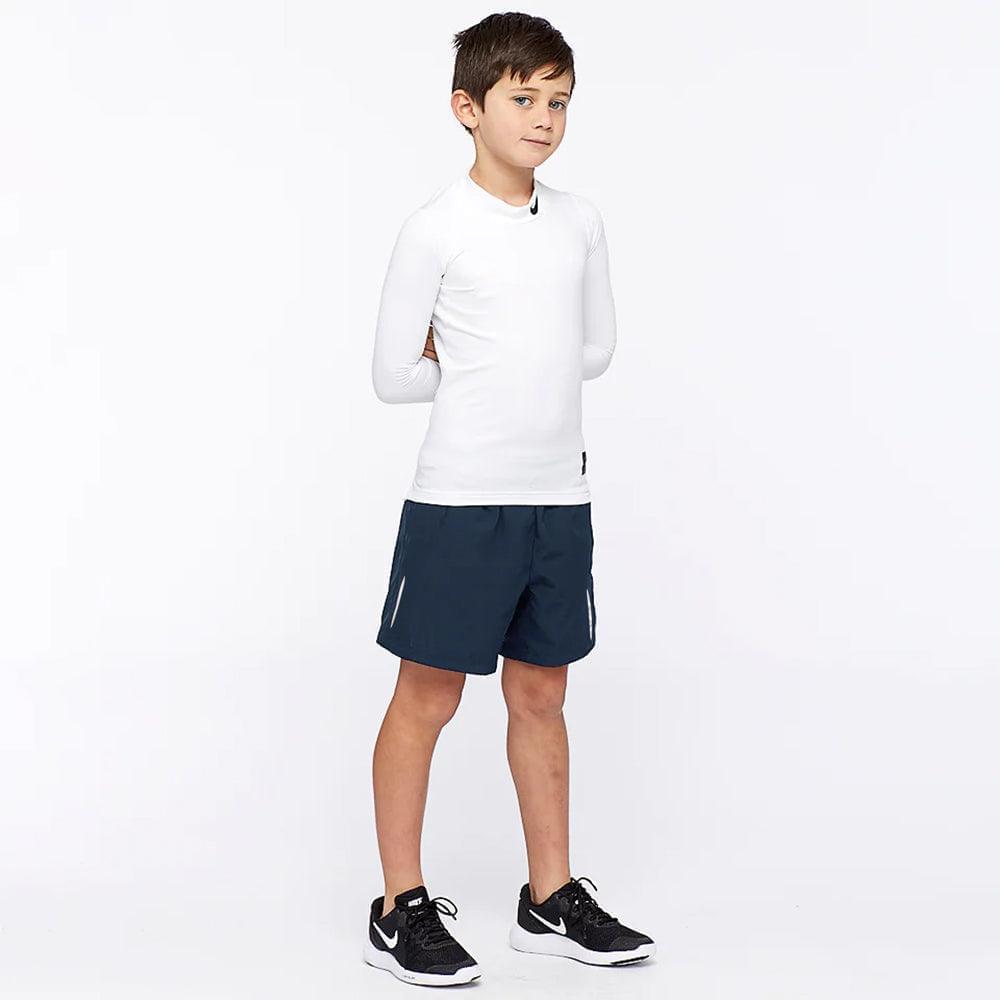 Banner Plain Shorts For kids-KSTS-0119-Navy