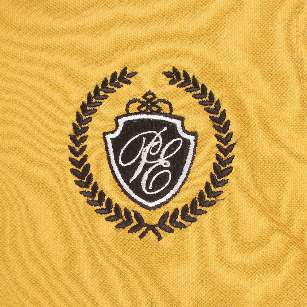 Polo Essentials Polo Shirt For Men-Mplo-2009-Yellow - FactoryX.pk