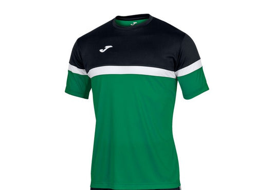 Joma Danubio Polyester T-shirt For Boys-KTST-2190Green Black
