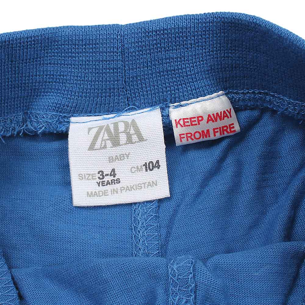 Zara Getting Ready  Nicker For Kids-KNKR-0100-Ocean Blue - FactoryX.pk