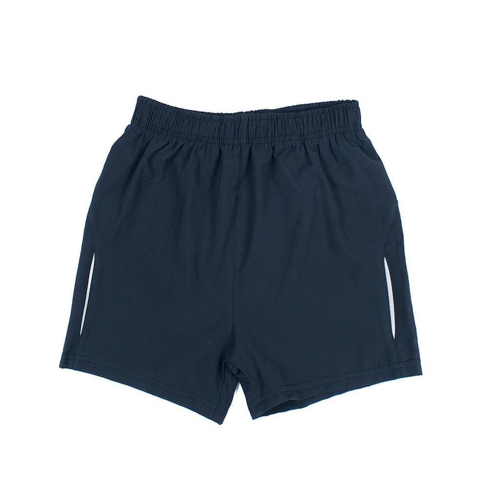 Banner Plain Shorts For kids-KSTS-0119-Navy