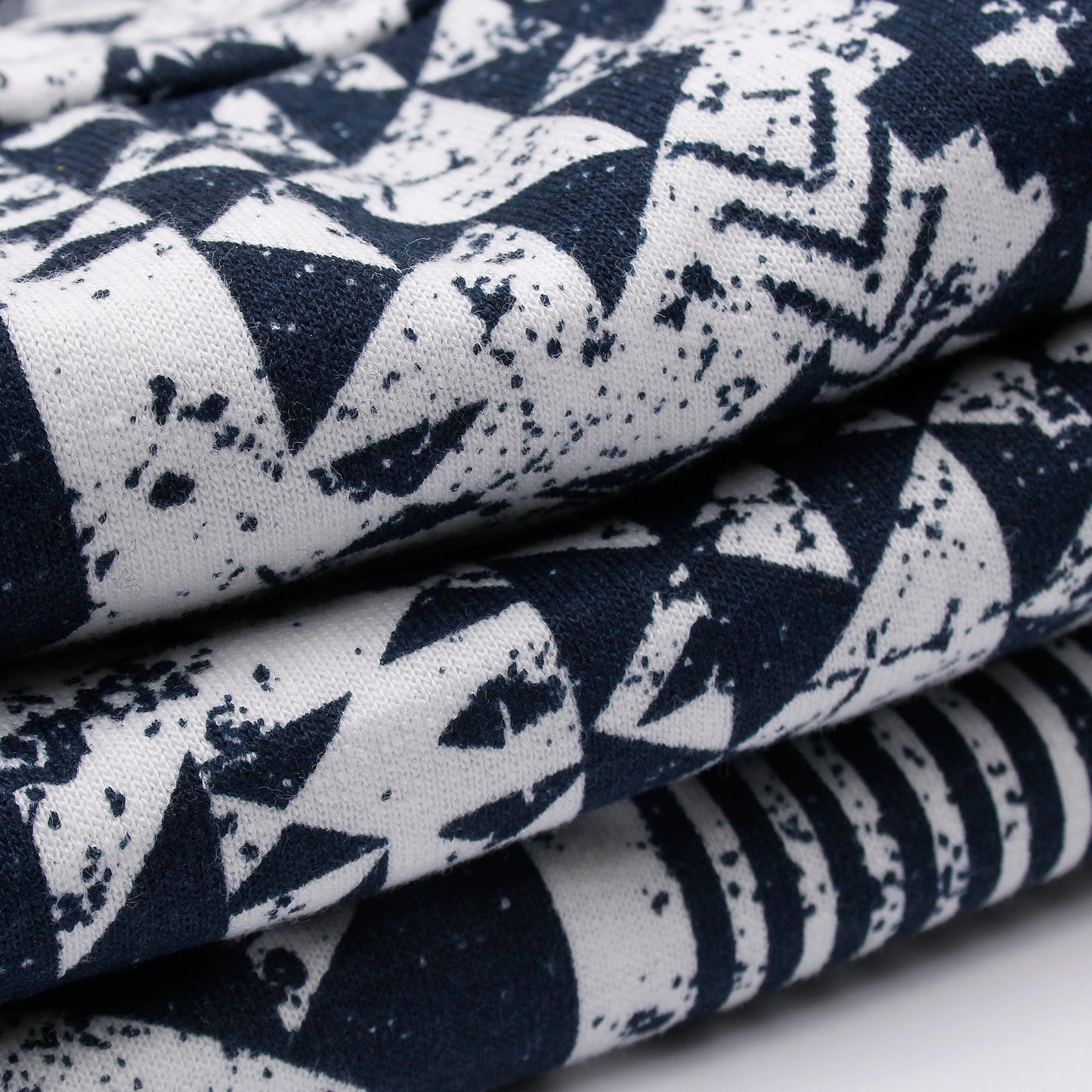 Leggings For Girls-KLGY-2062-white navy