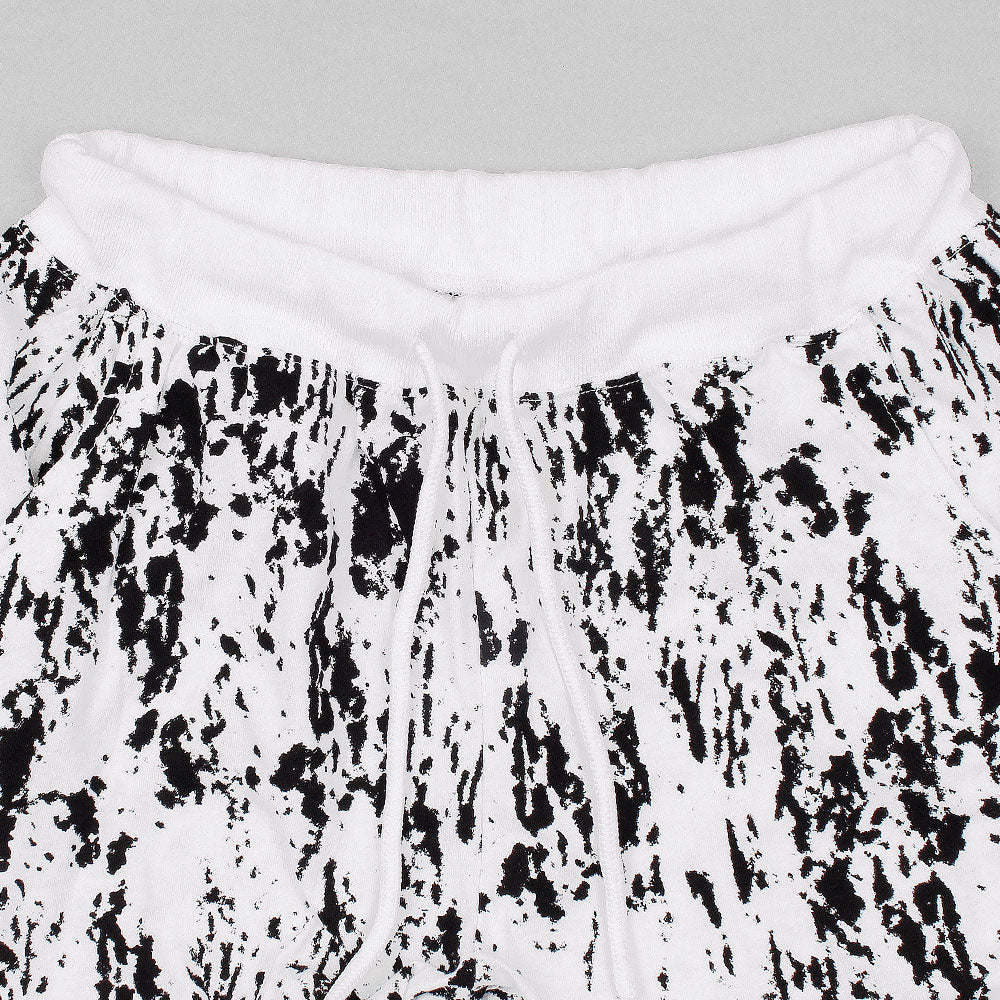 Mix Printed Trouser For Her in Blk/wht-LTRS-0035-Black White - FactoryX.pk