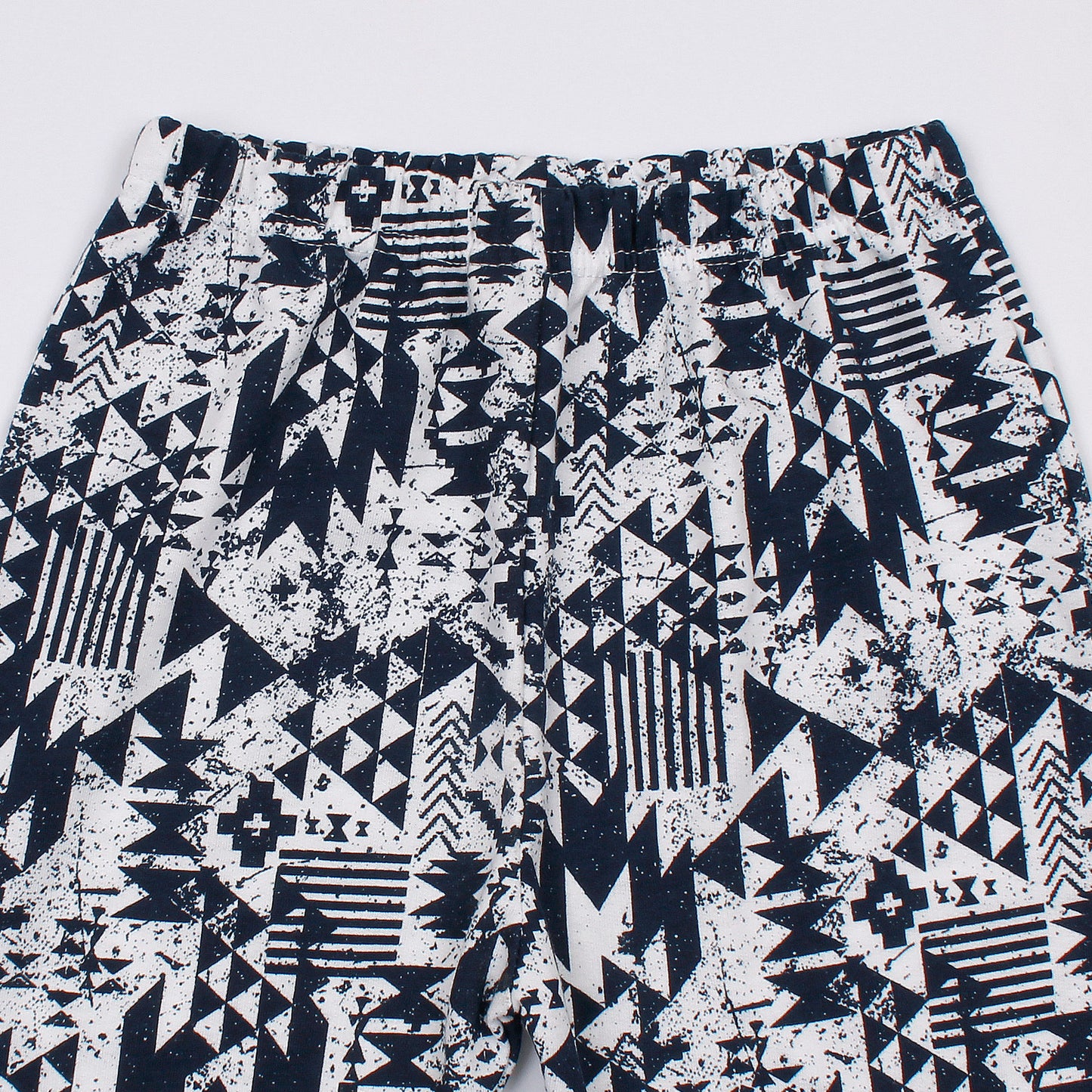 Leggings For Girls-KLGY-2062-white navy